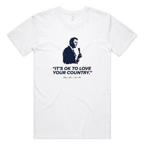 Turning Point Tshirt Charlie Kirk Ok To Love Your Country Sz L America